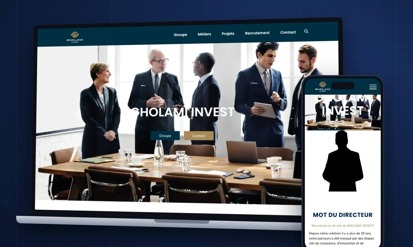 GHOLAMI INVEST & Filiales